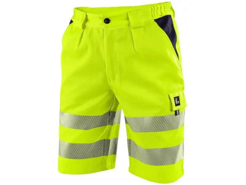 Kraťasy CXS NORWICH výstražné, pánské, žluto-modré, vel. 46