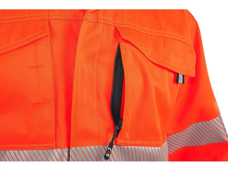 Blůza CXS NORWICH, výstražná, pánská, oranžovo - modrá, vel. 54