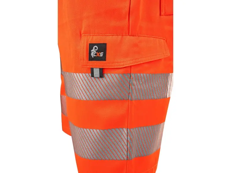 Kraťasy CXS NORWICH výstražné, pánské, oranžovo-modré, vel. 60