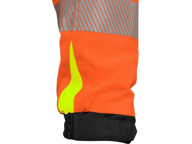Bunda CXS BENSON, výstražná, zateplená, oranžovo-černá, vel. S