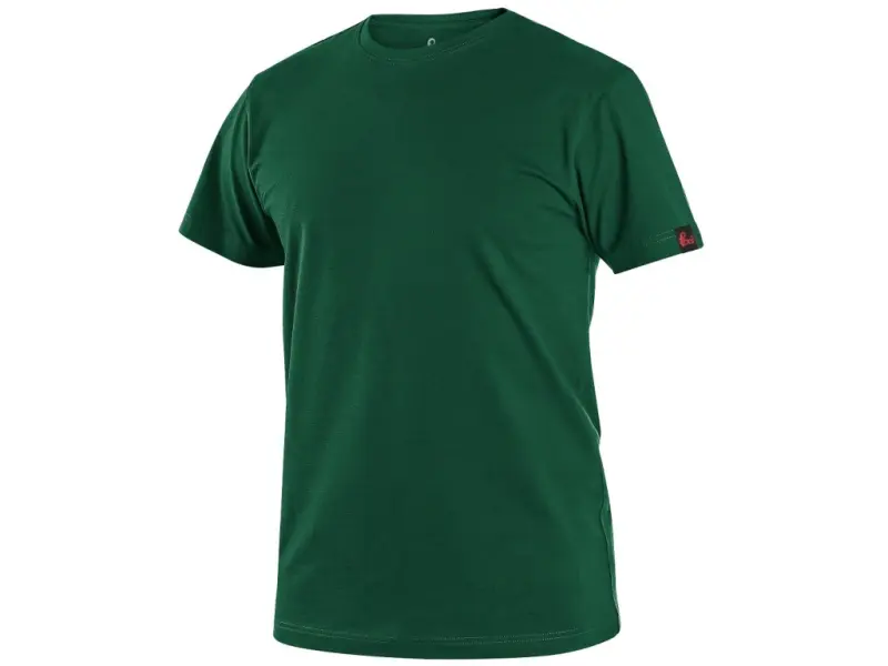 Tričko CXS NOLAN, krátký rukáv, láhvově zelené, vel. 3XL Tričko CXS NOLAN, krátký rukáv, láhvově zelené, vel. 3XL