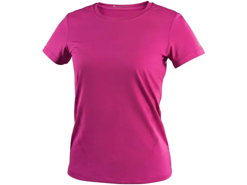 Tričko CXS MOVADO, funkční, krátký rukáv, dámské, růžové. vel. 2XL