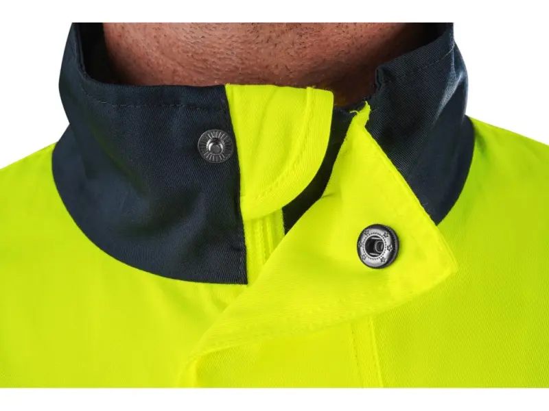 Blůza CXS HALIFAX, pánská, výstražná se síťovinou, žluto-modrá, vel. 48