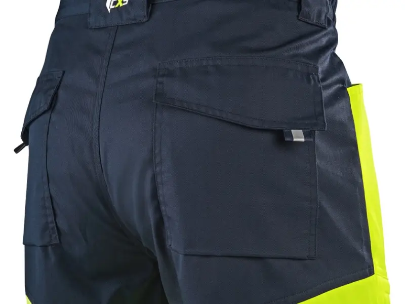 Zahradníky CXS HALIFAX, pánské, výstražné se síťovinou, žluto-modré, vel. 46