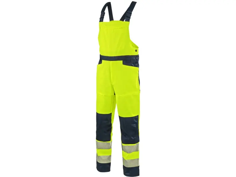 Zahradníky CXS HALIFAX, pánské, výstražné se síťovinou, žluto-modré, vel. 62