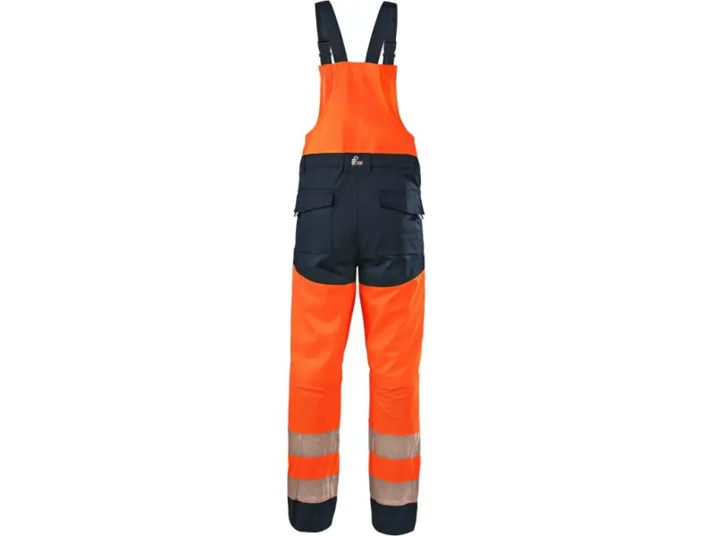 Zahradníky CXS HALIFAX, pánské, výstražné se síťovinou, oranžovo-modré, vel. 46