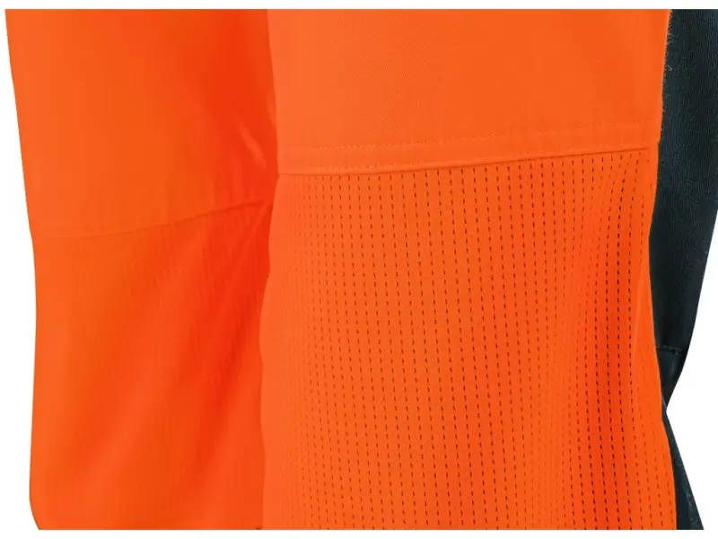 Zahradníky CXS HALIFAX, pánské, výstražné se síťovinou, oranžovo-modré, vel. 54