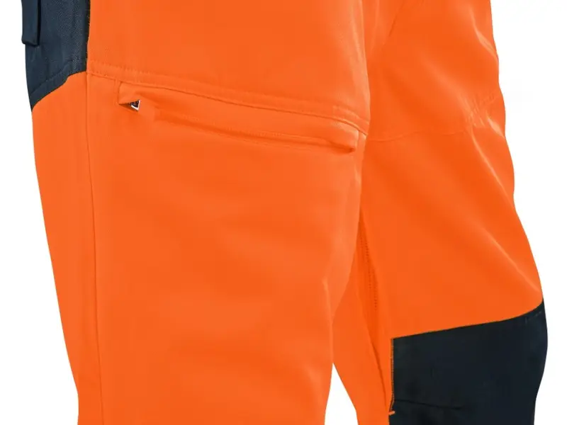 Zahradníky CXS HALIFAX, pánské, výstražné se síťovinou, oranžovo-modré, vel. 56