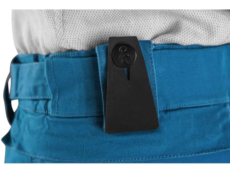 Kalhoty CXS LEONIS, pánské, stř. modré s černými doplňky, vel. 60