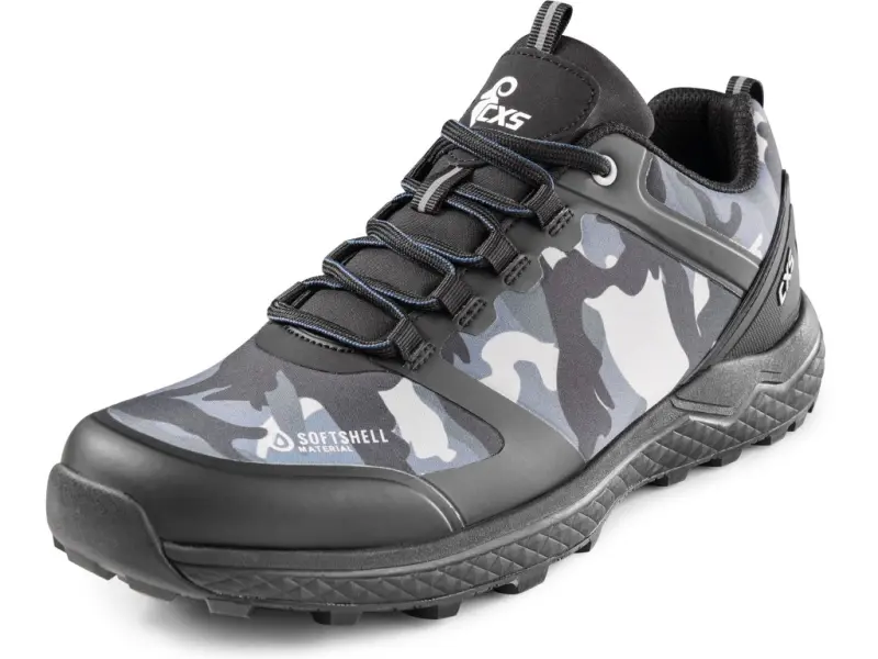 Obuv CXS SPORT, polobotka, maskáčová modrá, vel. 45 Obuv CXS SPORT, polobotka, maskáčová modrá, vel. 45