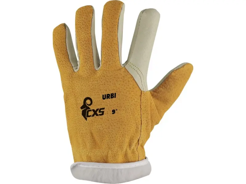Rukavice CXS URBI WINTER, zimní, kožené, vel. 10