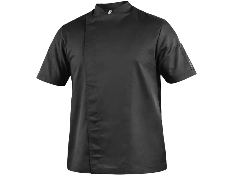 Rondon CXS CHEFLINE B-S, pánský, krátký rukáv, černý, vel. 54