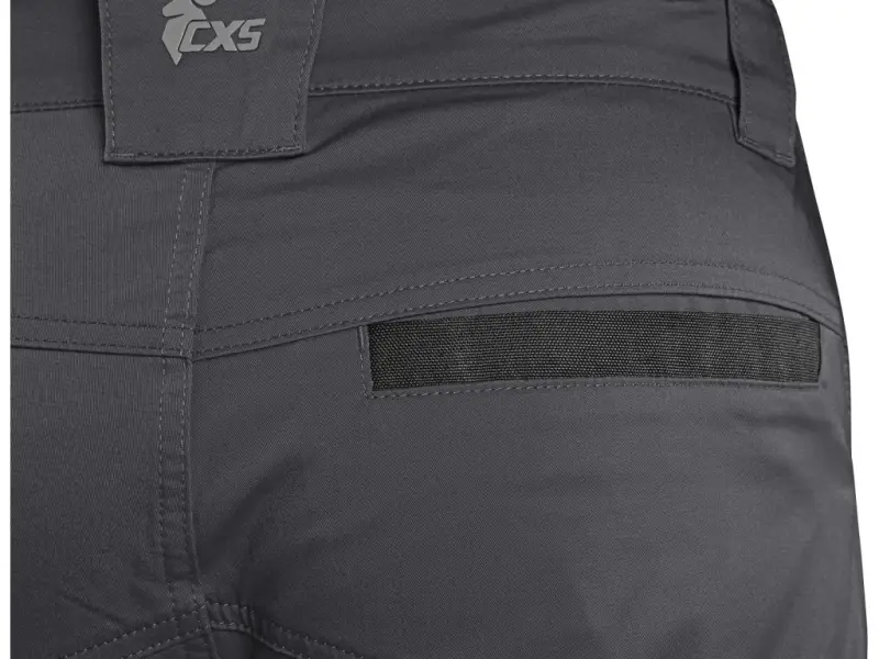 Szorty CXS SOLIS FLEX, męskie, kolor szaro-czarny, roz. 68