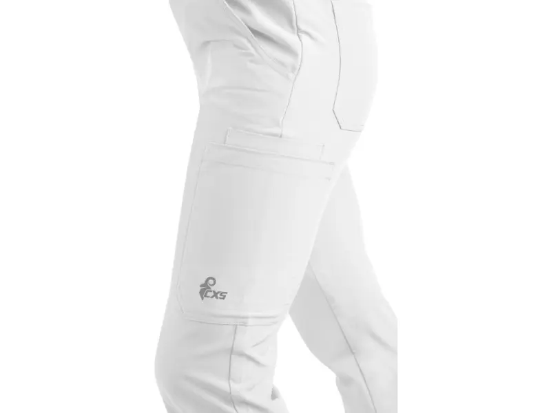 Kalhoty CXS CORE-X, dámské, bílé, vel. 3XL