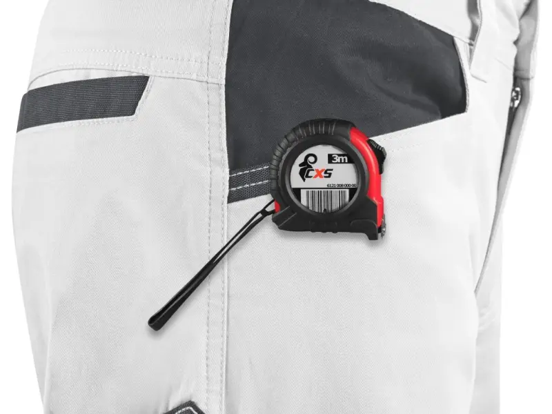 Szorty CXS SOLIS FLEX, męskie, kolor biało-szary, roz. 54