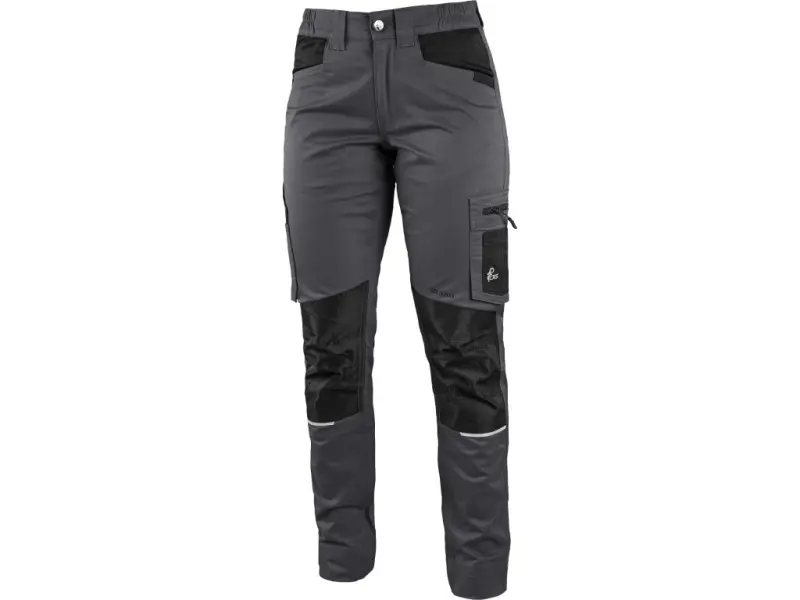 Kalhoty CXS SOLIS FLEX, dámské, šedo-černé, vel. 52