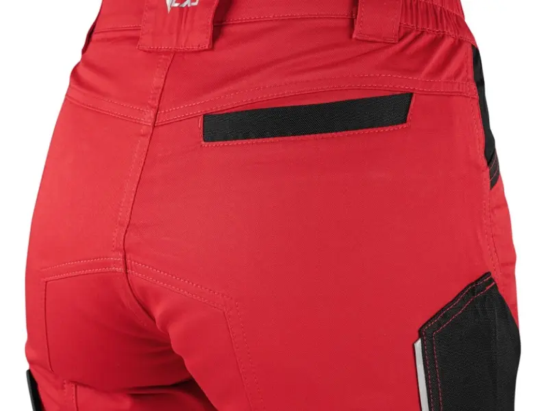 Kraťasy CXS SOLIS FLEX, dámské, červeno-černé, vel. 44