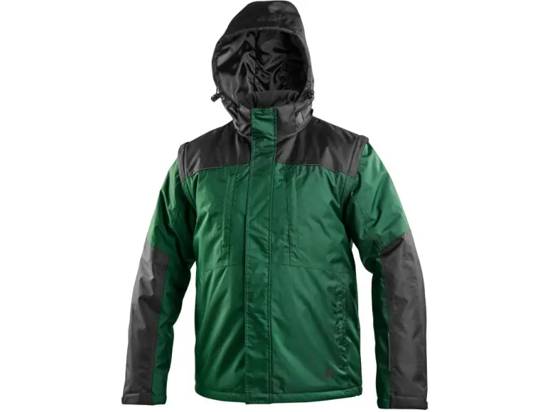 Bunda CXS IRVINE PRO, pánská, zimní, zeleno-černá, vel. 4XL Bunda CXS IRVINE PRO, pánská, zimní, zeleno-černá, vel. 4XL