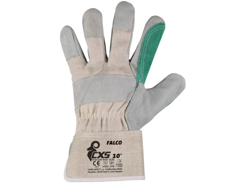 Rukavice CXS FALCO, kombinované, vel. 10 Rukavice CXS FALCO, kombinované, vel. 10