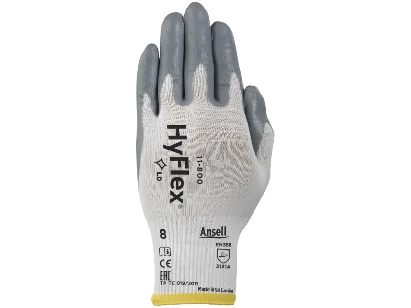 Rukavice ANSELL HYFLEX FOAM, máčené v nitrilu, vel. 10