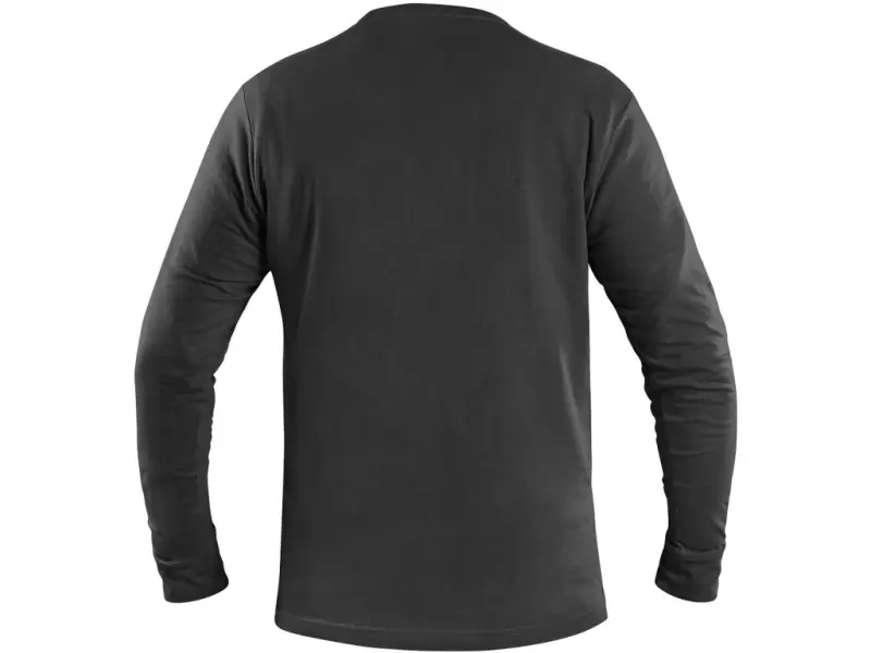Tričko CXS PETR, dlouhý rukáv, černé Tričko CXS PETR, dlouhý rukáv, černé