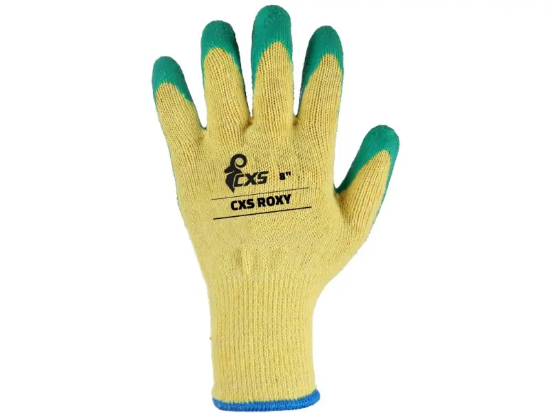 Rukavice CXS ROXY, máčené v latexu, vel. 10 Rukavice CXS ROXY, máčené v latexu, vel. 10
