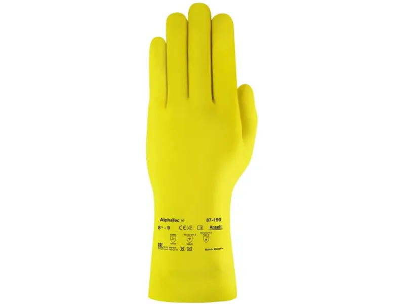 Rukavice ANSELL ECONOHANDS PLUS 87-190, máčené v latexu, vel. 10