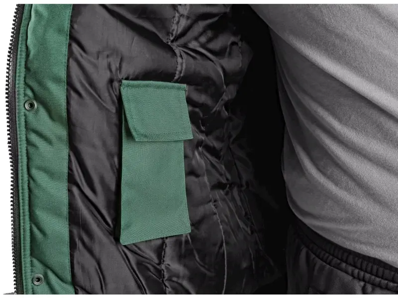 Bunda CXS IRVINE, zimní, pánská, zeleno-černá, vel. 2XL Bunda CXS IRVINE, zimní, pánská, zeleno-černá, vel. 2XL