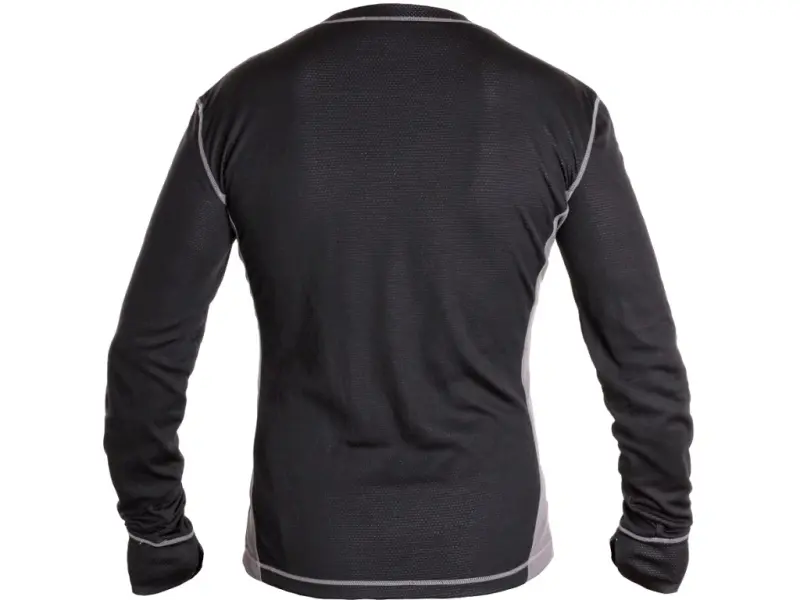Tričko COOLDRY, funkční, dlouhý rukáv, pánské, černo-šedé, vel. 3XL Tričko COOLDRY, funkční, dlouhý rukáv, pánské, černo-šedé, vel. 3XL