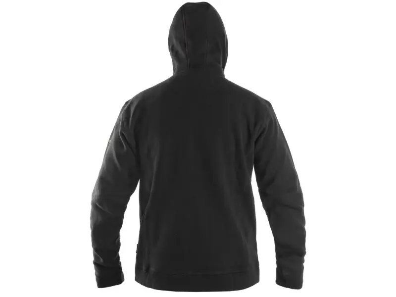 Mikina CXS HARRISON, pánská, černo-zelená, vel. XL Mikina CXS HARRISON, pánská, černo-zelená, vel. XL