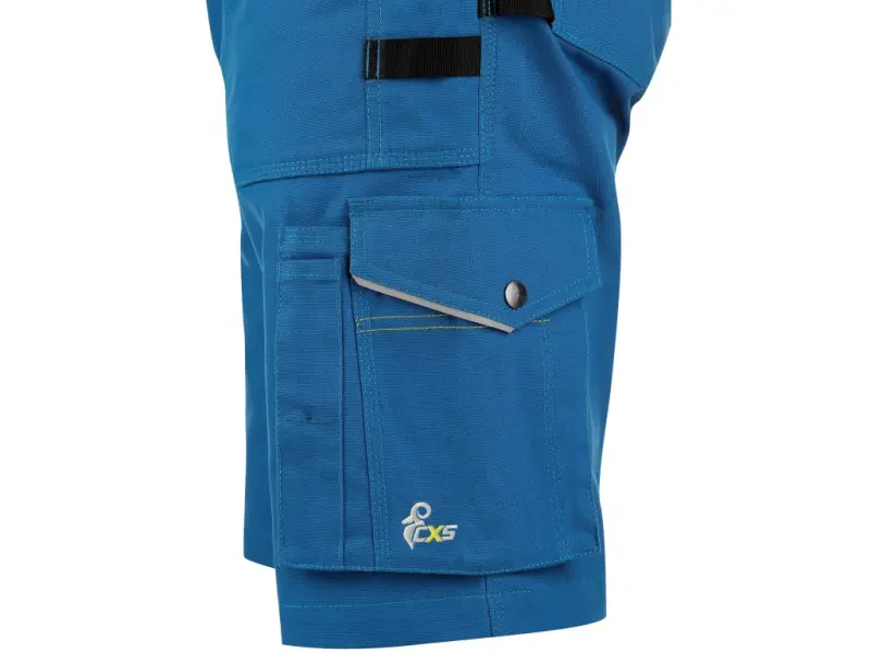 Kraťasy CXS STRETCH, pánské, středně modré-černé, vel. 60 Kraťasy CXS STRETCH, pánské, středně modré-černé, vel. 60