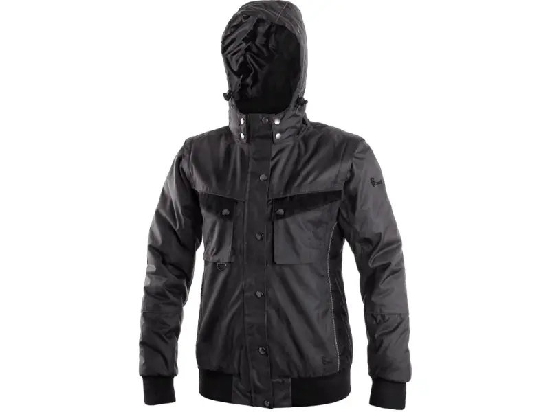 Bunda CXS IRVINE, zimní, dámská, šedo-černá, vel. 3XL Bunda CXS IRVINE, zimní, dámská, šedo-černá, vel. 3XL