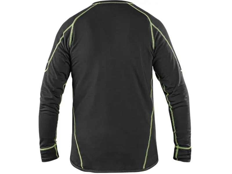 Tričko CXS REWARD, funkční, dlouhý rukáv, dětské, černo-zelené, vel. 160 Tričko CXS REWARD, funkční, dlouhý rukáv, dětské, černo-zelené, vel. 160