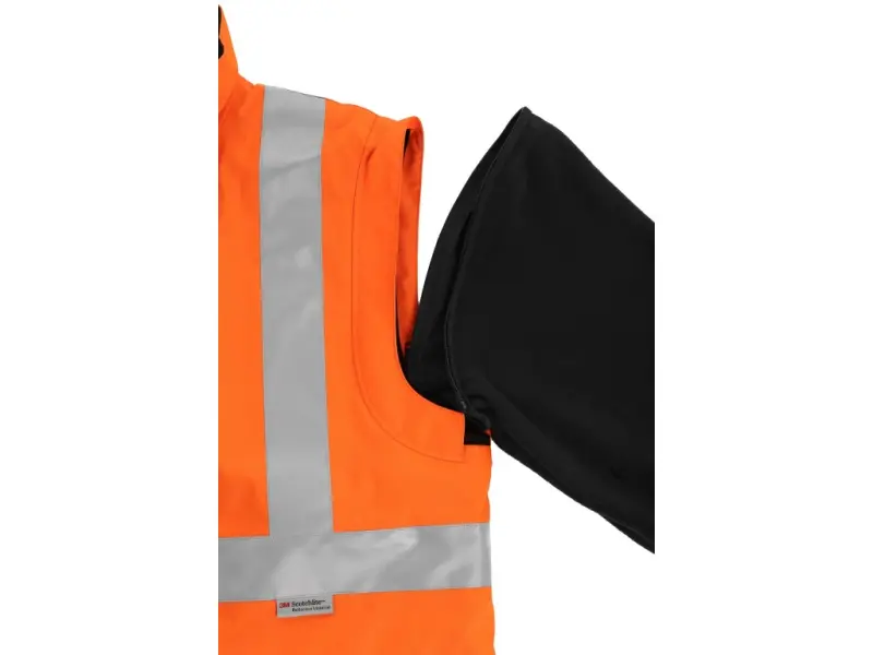 Bunda CXS LONDON, výstražná, pánská 5V1. oranžovo-modrá, vel. L