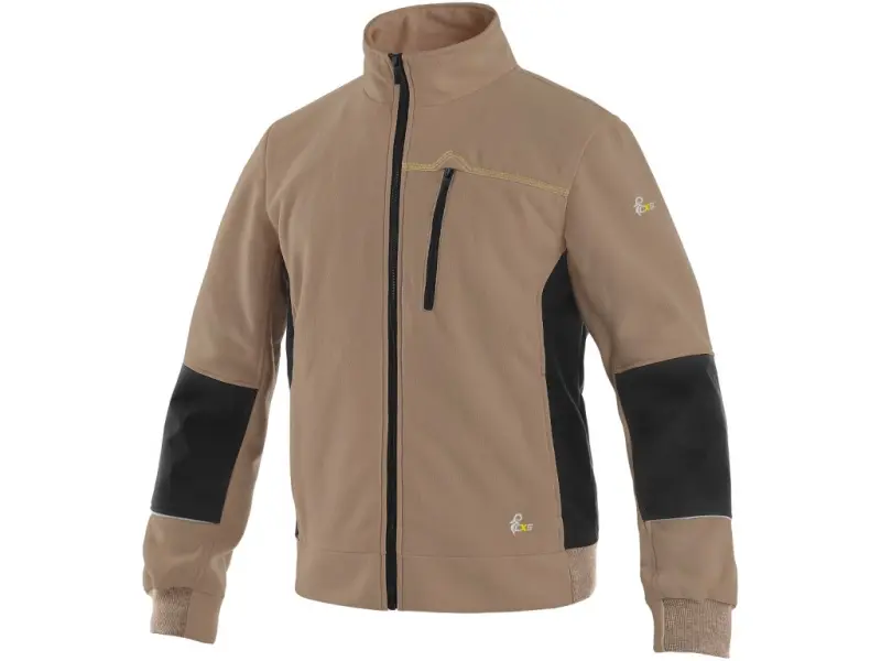 Mikina CXS TEXAS, pánská, béžovo-černá, vel. XL Mikina CXS TEXAS, pánská, béžovo-černá, vel. XL