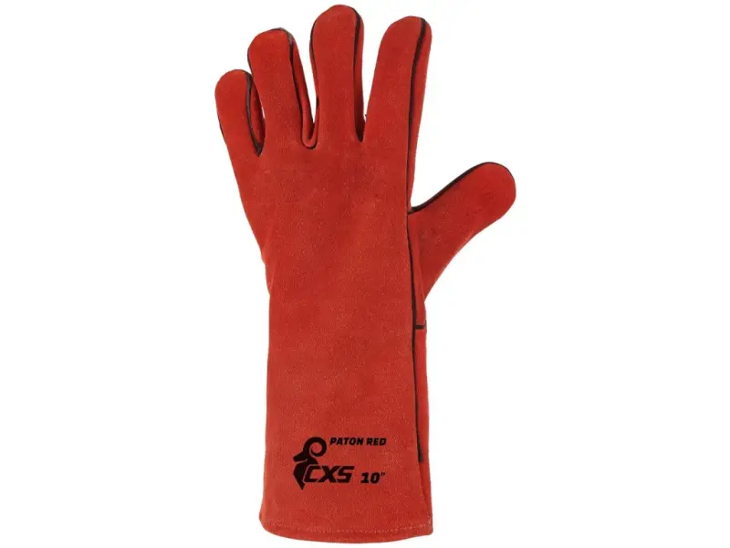 Rukavice CXS PATON RED, svářecí