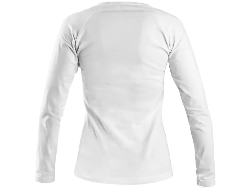 Tričko CXS MARY, dámské, výstřih do V, dlouhý rukáv, bílá, vel. 2XL Tričko CXS MARY, dámské, výstřih do V, dlouhý rukáv, bílá, vel. 2XL
