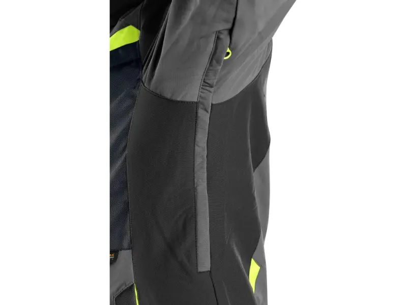 Blůza CXS NAOS, pánská, šedo-černá, HV žluté doplňky, roz. 52