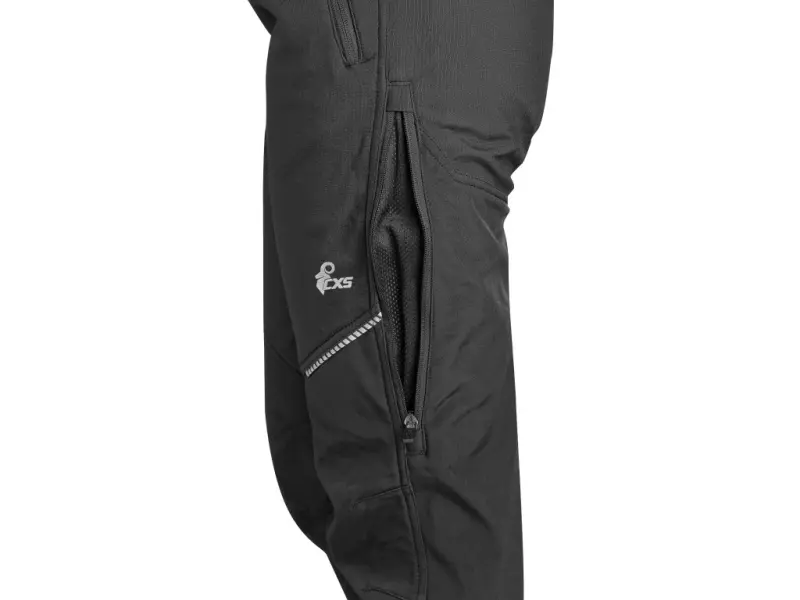 Kalhoty CXS TRENTON, zimní softshell, pánské, černé, vel. 60 Kalhoty CXS TRENTON, zimní softshell, pánské, černé, vel. 60