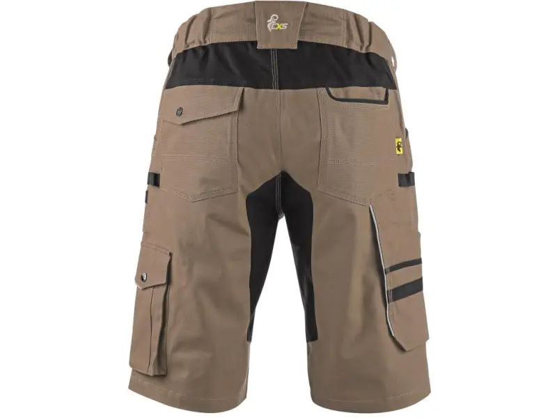 Kraťasy CXS STRETCH, pánské, béžovo-černé, vel. 50 Kraťasy CXS STRETCH, pánské, béžovo-černé, vel. 50