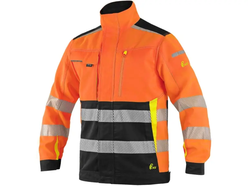 Blůza CXS BENSON výstražná, pánská, oranžovo-černá, vel. 50