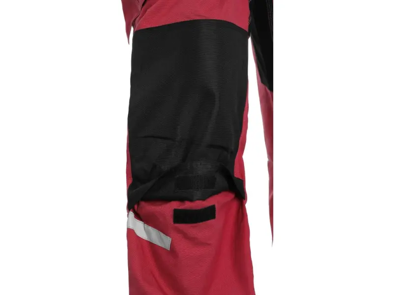 Kalhoty CXS STRETCH, pánské, červeno - černé, vel. 52