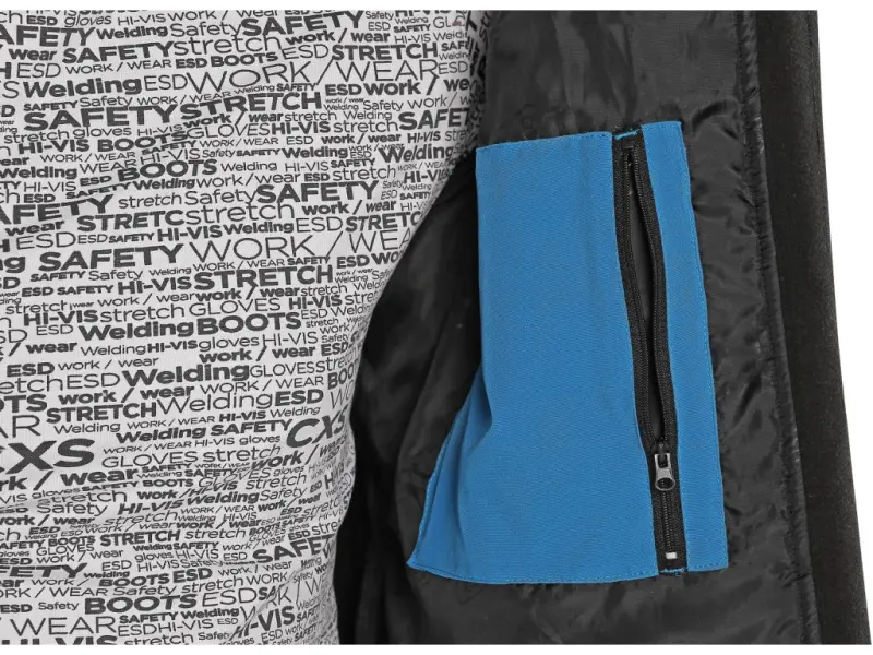Bunda CXS STRETCH, pánská, softshell, středně modrá, vel. 3XL Bunda CXS STRETCH, pánská, softshell, středně modrá, vel. 3XL