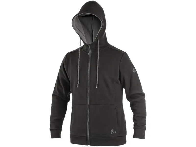 Mikina CXS HARRISON, pánská, černo-šedá, vel. 2XL Mikina CXS HARRISON, pánská, černo-šedá, vel. 2XL