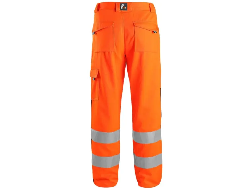 Kalhoty CXS NORWICH, výstražné, 170-176cm, oranžovo-modré Kalhoty CXS NORWICH, výstražné, 170-176cm, oranžovo-modré