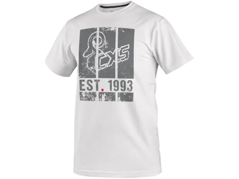 Tričko CXS WILDER, krátký rukáv, potisk CXS logo, bílé, vel. 3XL Tričko CXS WILDER, krátký rukáv, potisk CXS logo, bílé, vel. 3XL