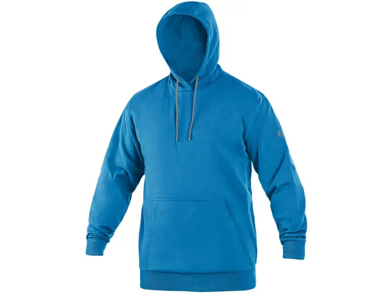 Mikina s kapucí CXS ARYN, azurově modrá, vel. 3XL Mikina s kapucí CXS ARYN, azurově modrá, vel. 3XL