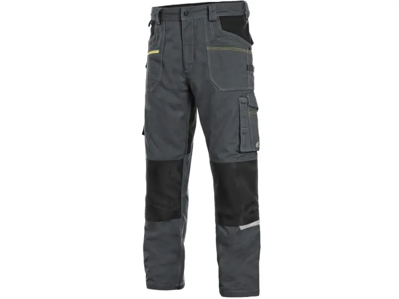 Kalhoty CXS STRETCH, pánské, tmavě šedo-černá, vel. 46