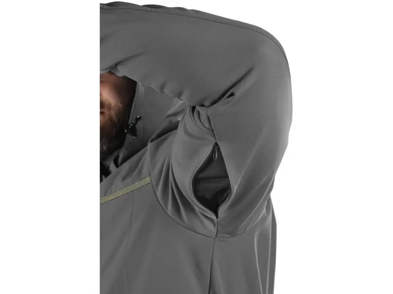 Bunda CXS STRETCH, pánská, softshell, šedá, vel. XL Bunda CXS STRETCH, pánská, softshell, šedá, vel. XL