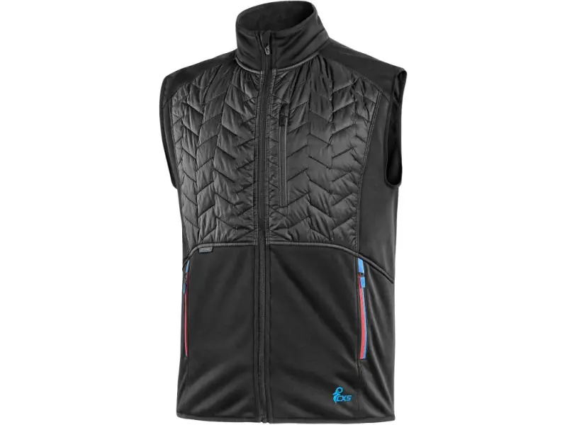 Vesta CXS LEONIS, černá s HV modro/červenými doplňky, vel. 2XL Vesta CXS LEONIS, černá s HV modro/červenými doplňky, vel. 2XL